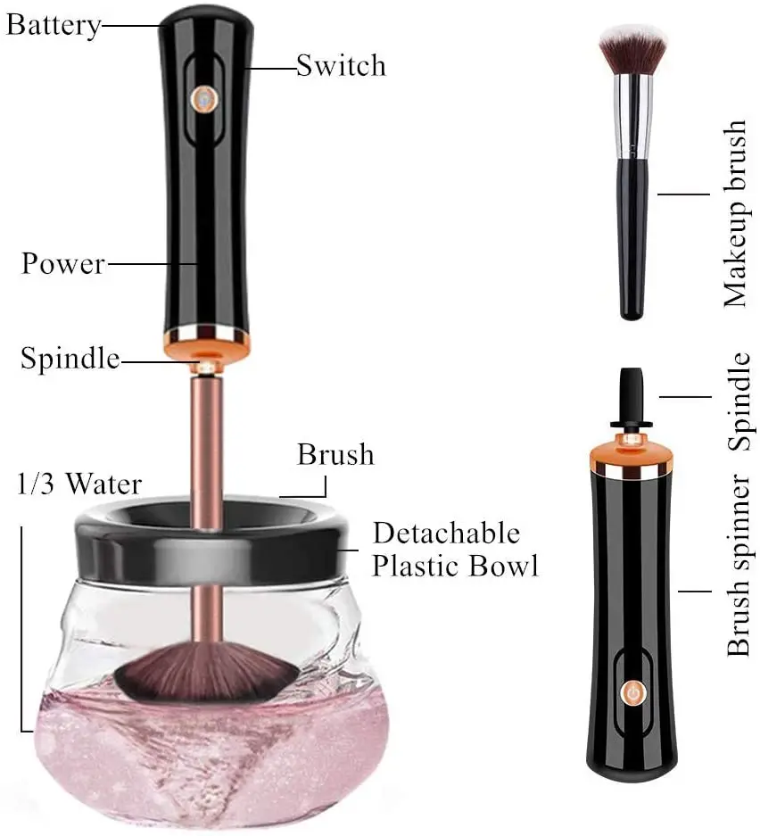 

JOSUNN Factory Wholesale Beautiful Gift Cleaning Tool Practical Scrubber Convenient Cleaning Quick Dry Makeup Brush Cleaner