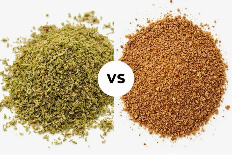 Various spice blends featuring coriander and cumin in traditional cooking