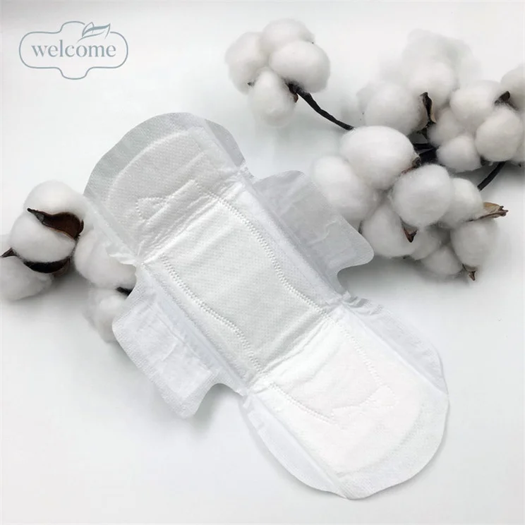 

Wholesale Dry Wicking Technology Chlorine Free Bio Wrapper Sanitary Pad Pouch Ladies Sanitary Pads Sanitary Napkin Pad