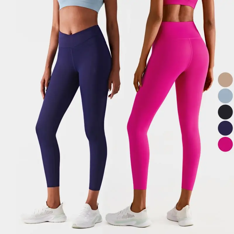 

New Arrivals V-Cut Waist Workout Gym Fitness Sports Yoga Tights Women Leggings