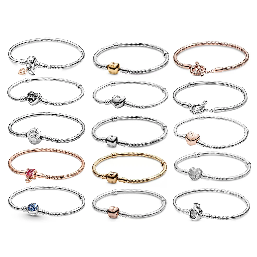 Fits Pandora Bracelets 925 Ste