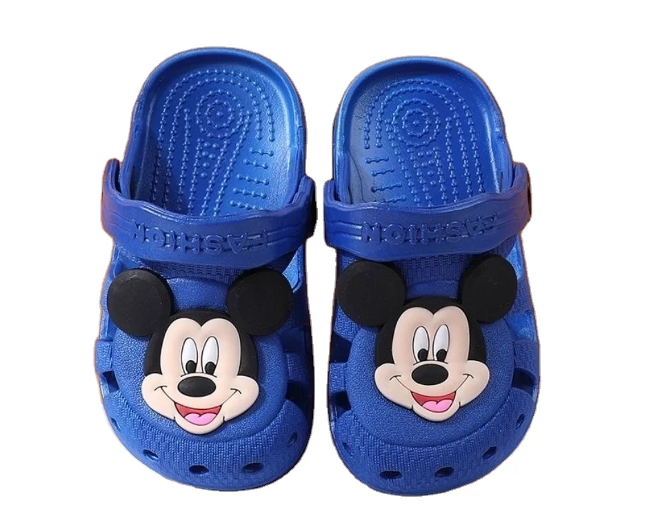 

Summer new children's ripped shoes in the big children's children's beach Mickey soft-soled non-slip sandals and slippers, Picture shows