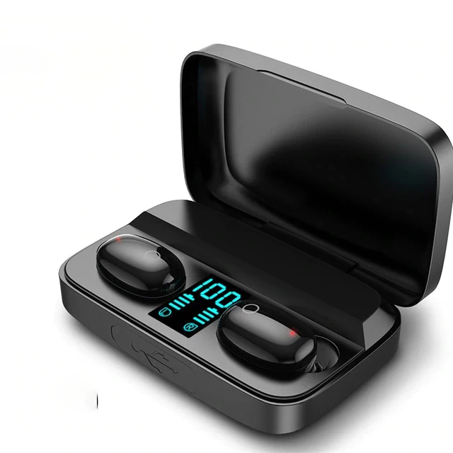 

Hands Free Car Wireless Earbuds Headphone with Mic in Packaging Box