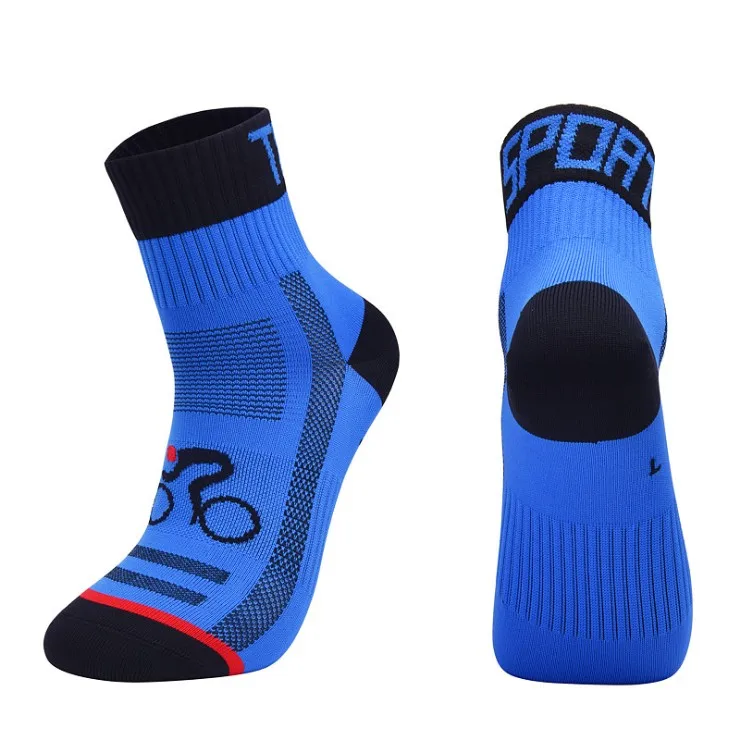 

factory custom Professional cycling socks breathable bicycle socks running marathon outdoor fitness sports socks, Black, blue, white, green, orange