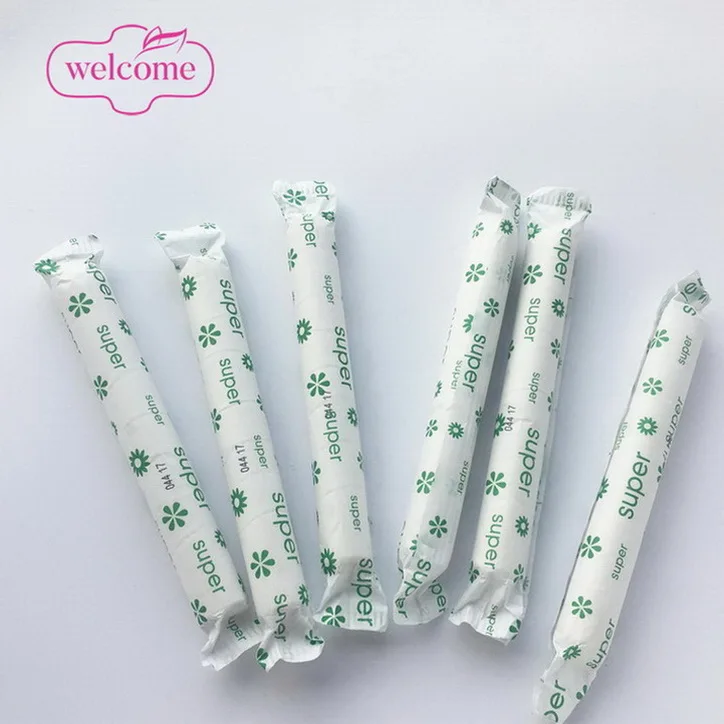 

Private Label GOTS Certified Organic Cotton Tampon Comfort Silk Touch Feminine Hygiene Clearing Tampons