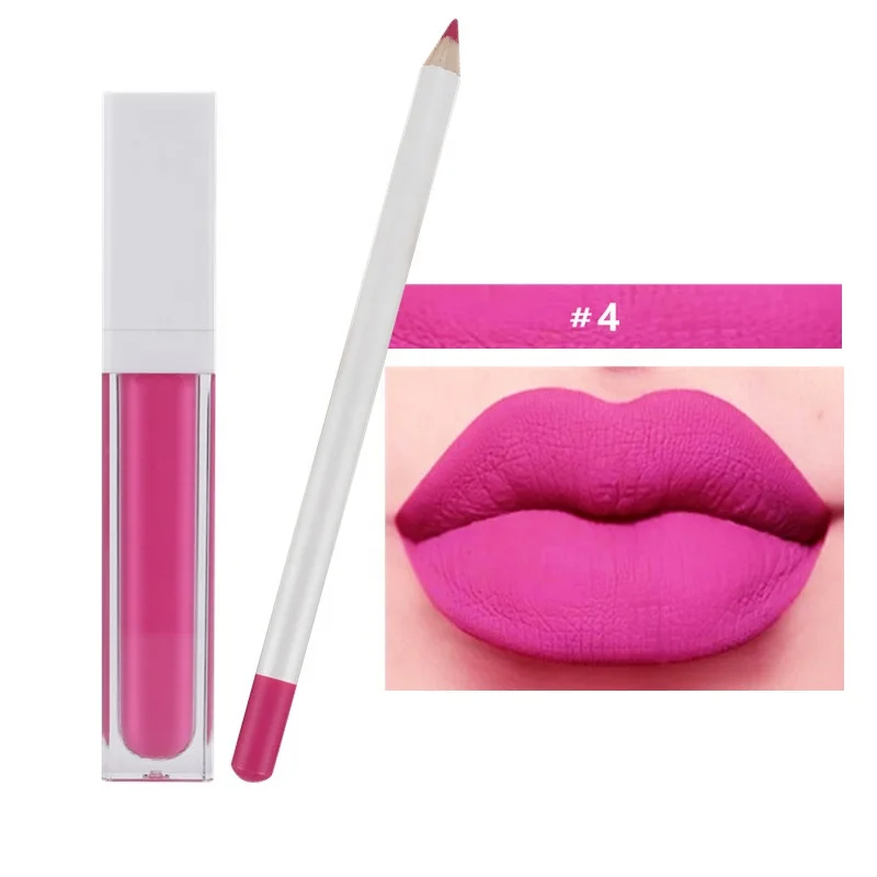 

Good quality lip kit make your own brand wholesale longlasting vendor price lipstick with lip liner