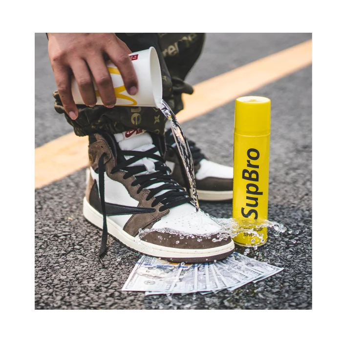 

SupBro Good quality and price ofWaterproof sneakers spray suede shoe cleaning