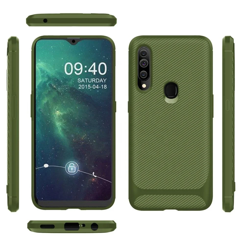 

Carbon fibre mobile phone case mobile phone accessories for samsung A20