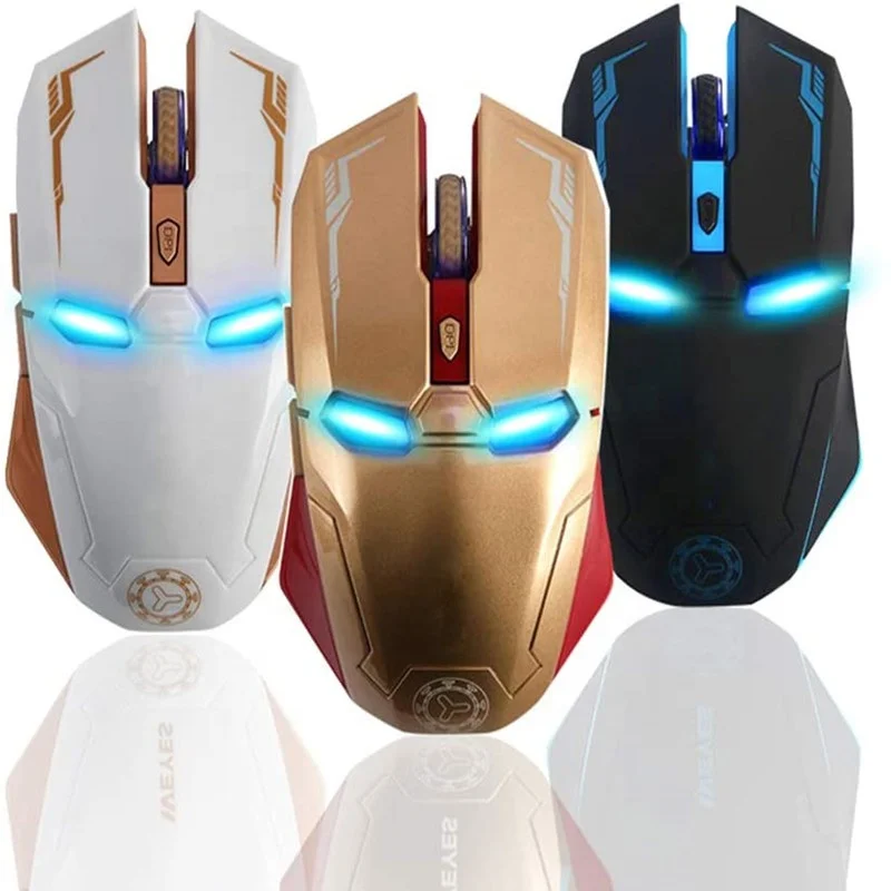 

comic book character wireless Six-Button Silent Computer USB Mouse