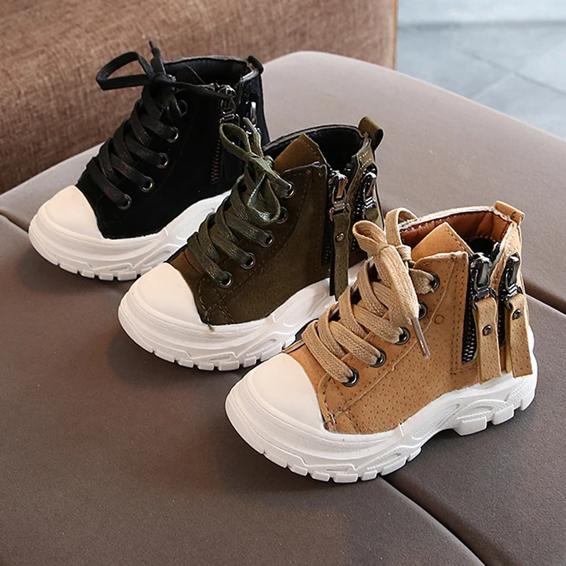 

2021 Autumn Winter New Children's Shoes Children's Martin Boots Girls' Middle Top Short Boots Middle and Small Children's Outdoo