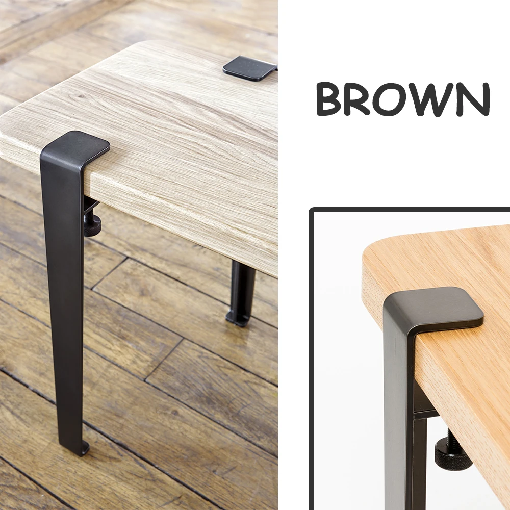 New Style 28 Inch Metal Chrome Coffee Table And Bench Legs Clamp Table Base Cast Iron Table Legs