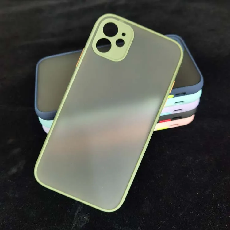 

Creative Camera Protection Skin Feel Translucent Frosted Matte TPU Bumper PC Hard Back Hybrid Phone Cover Case For Huawei Nova 5