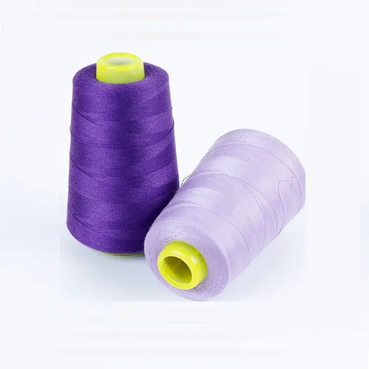 

High quality Factory Sale 100% Polyester Sewing Threads 40s/2 402 3000 yards spot with Different Colors, Customize color