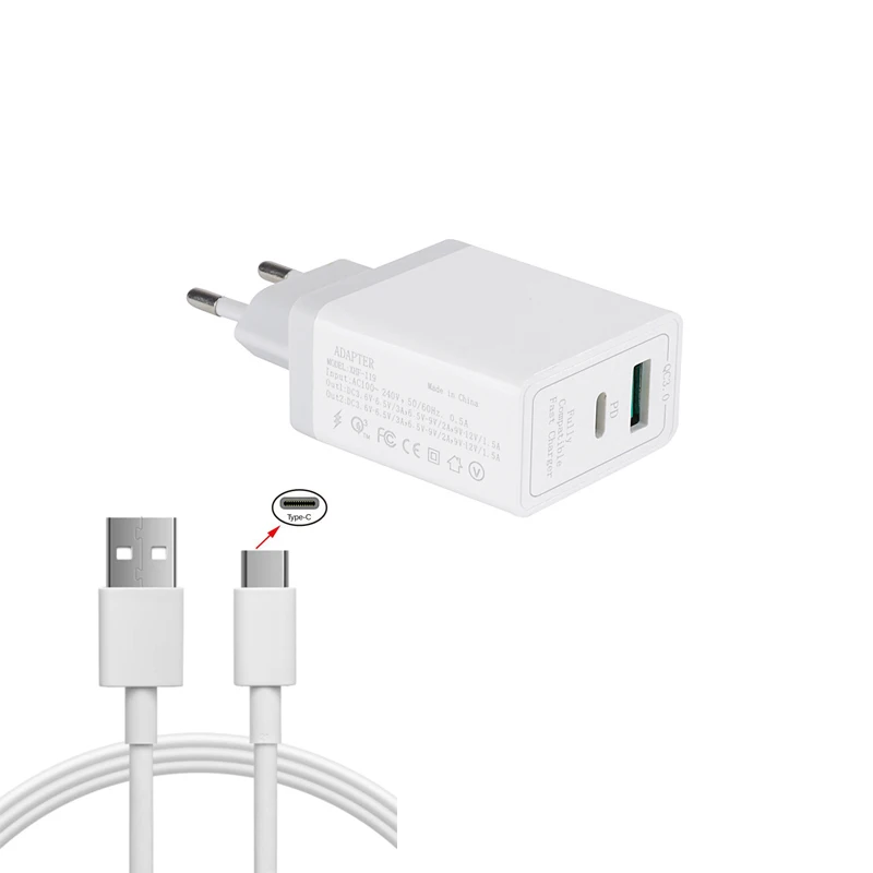 

Wholesale Phone Chargers QC PD 3.0 Usb Quick Travel Charger