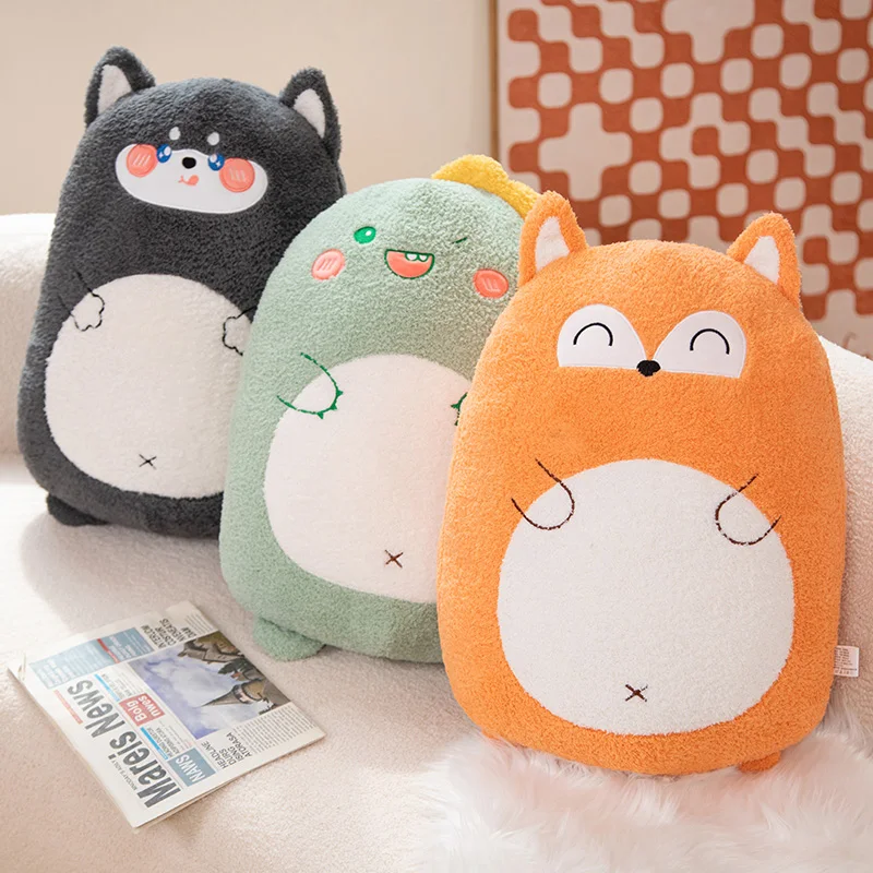 

Cute cartoon plush pillow stuffed animals toys wholesale For Children's Gift