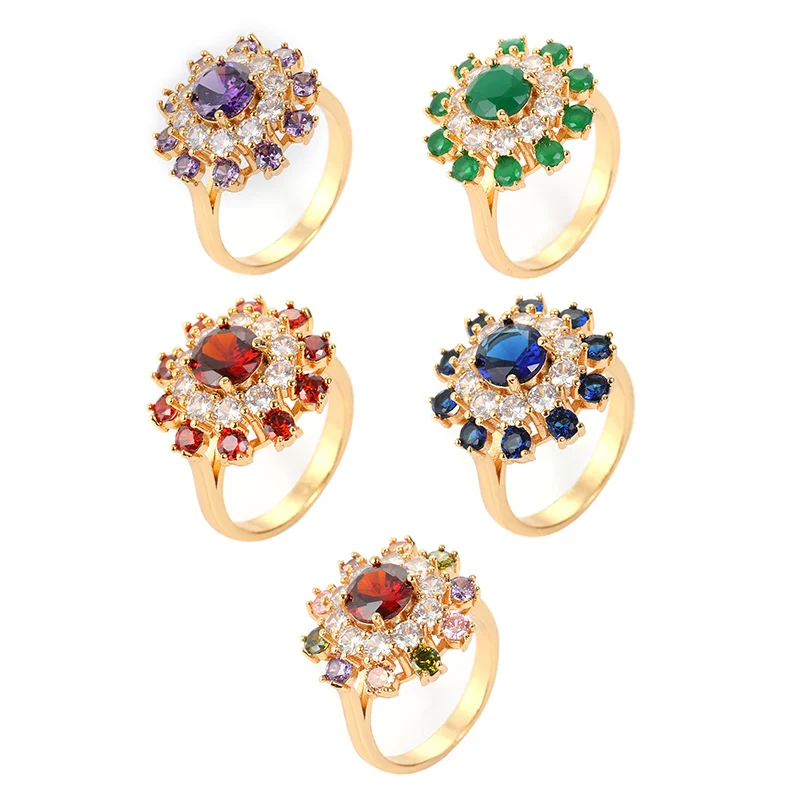 

Latest gold finger ring designs accessories 18k ring for women
