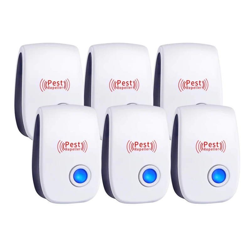 

Pack 1 2 4 6 Ultrasonic Pest Mouse Offense Electronic Pest Repeller Repellent for choose