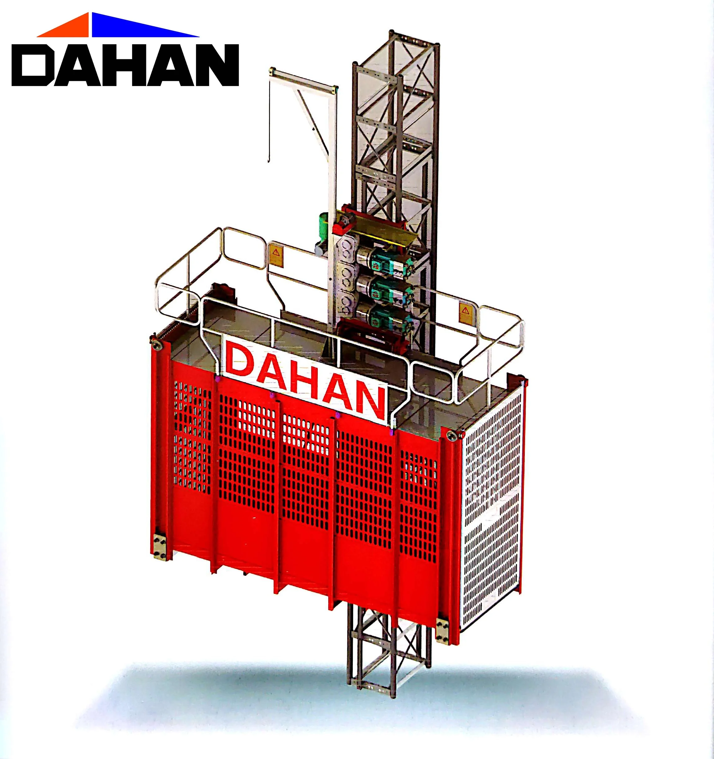 
Rated load 3.2t twin cages Construction Site Lifting equipment Hoist/elevator  (60792933761)