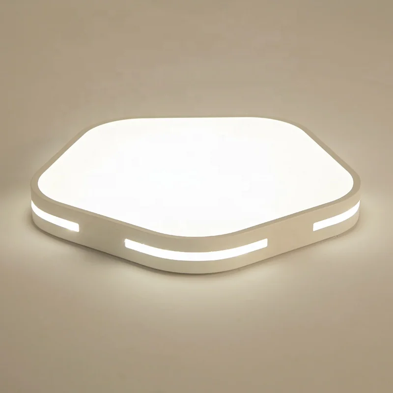 Modern led ceiling light PUZHUOER 60W 57*6cm ceiling lamp remote control ceiling light color changing led