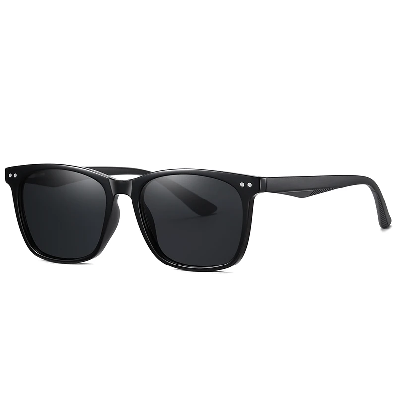 

2021 Square Sun Shades Unisex Fashion Polarized Sunglasses Vintage Classic Sun Glasses Polarizing Custom logo