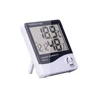 Multifunction Digital Display Indoor Temperature and Humidity Gauge Meter Thermometer Hygrometer Monitor White Color