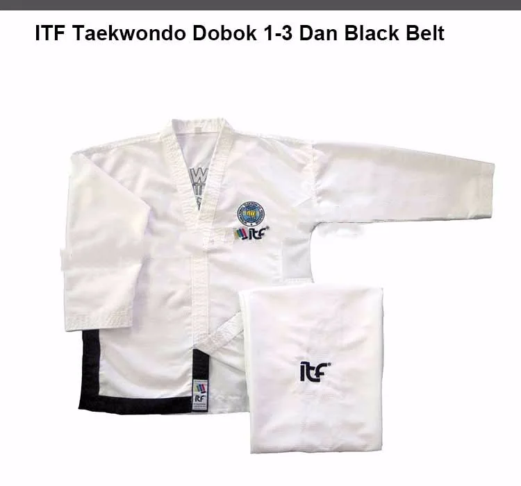 Itf Taekwondo Ultra Leicht Masters Fighters Uniform Anzug Gi Training Dobok 