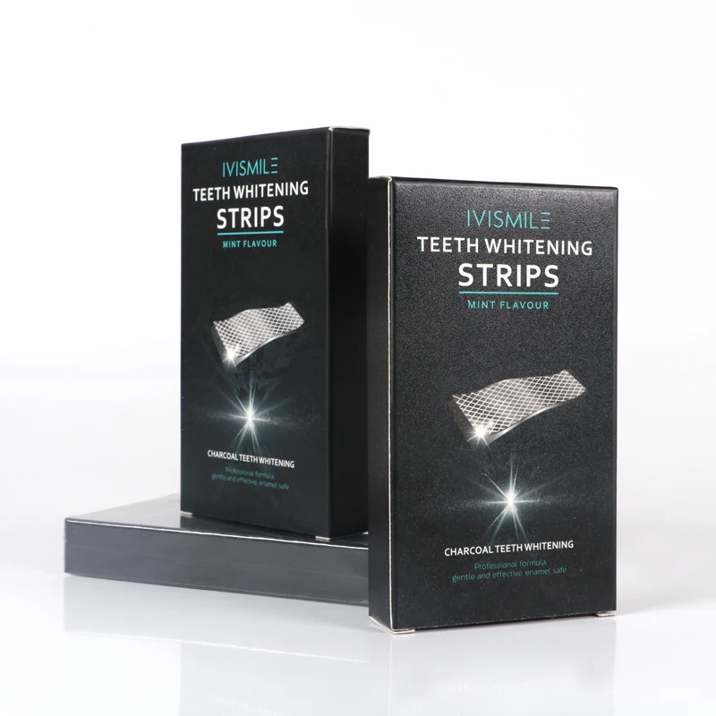 

China Professionl IVISMILE No Senstitive Advanced 3d Teeth Whitening Strips, Black