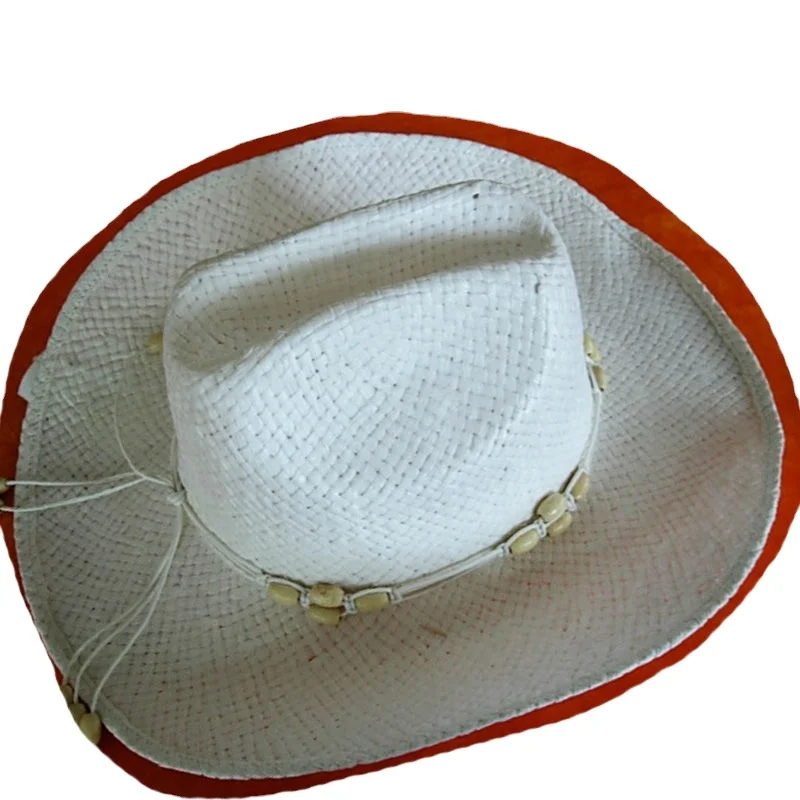 

Wholesale wedding straw hat for summer or woman in cowboy, Colors