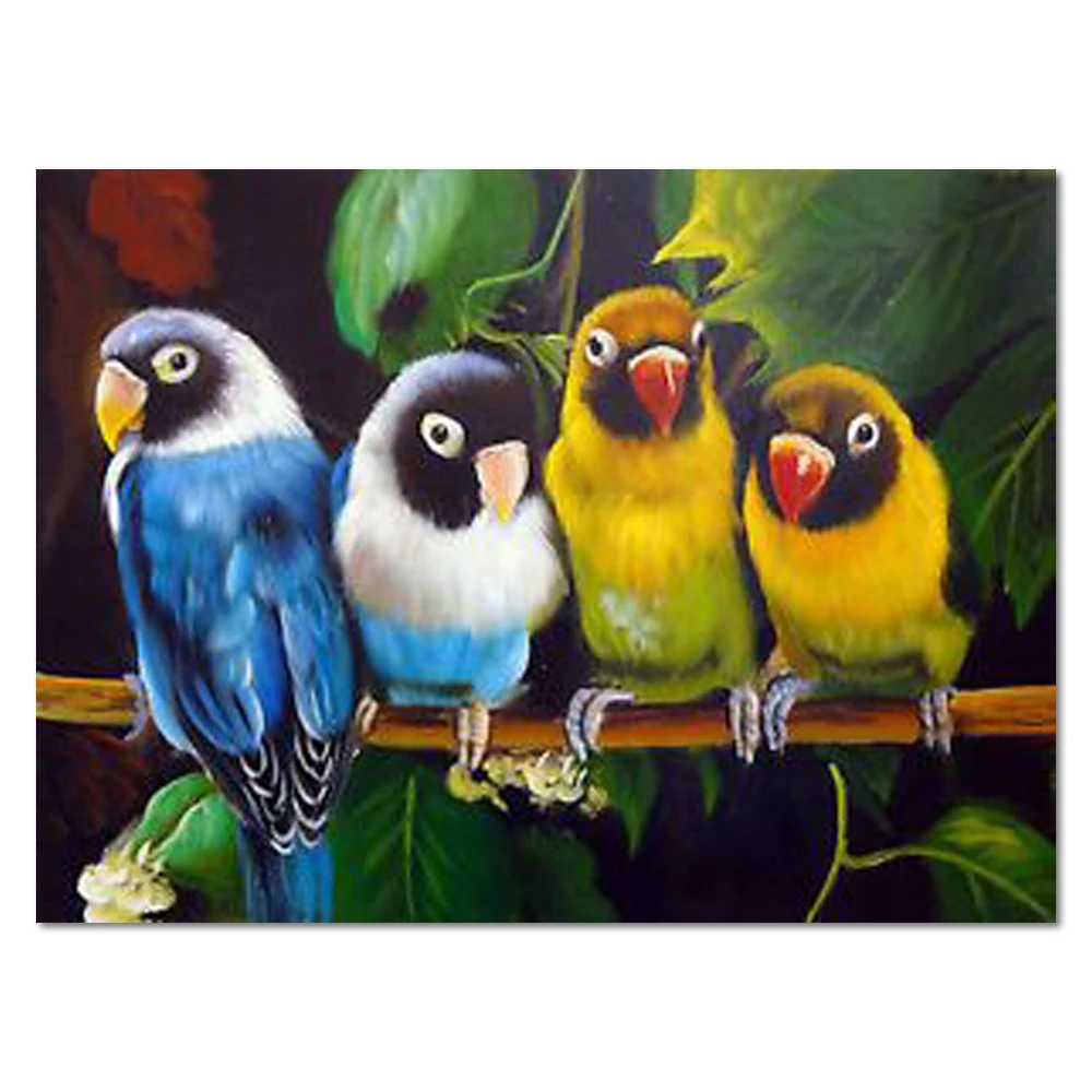 30 Ide Lukisan Burung Lovebird Verbal Exhibitionist