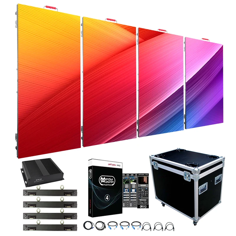 

Full Color P2.976 500x1000mm Diecasting Cabinet Indoor LED Display Advertising Rental P3.91 Indoor LED Display Screen