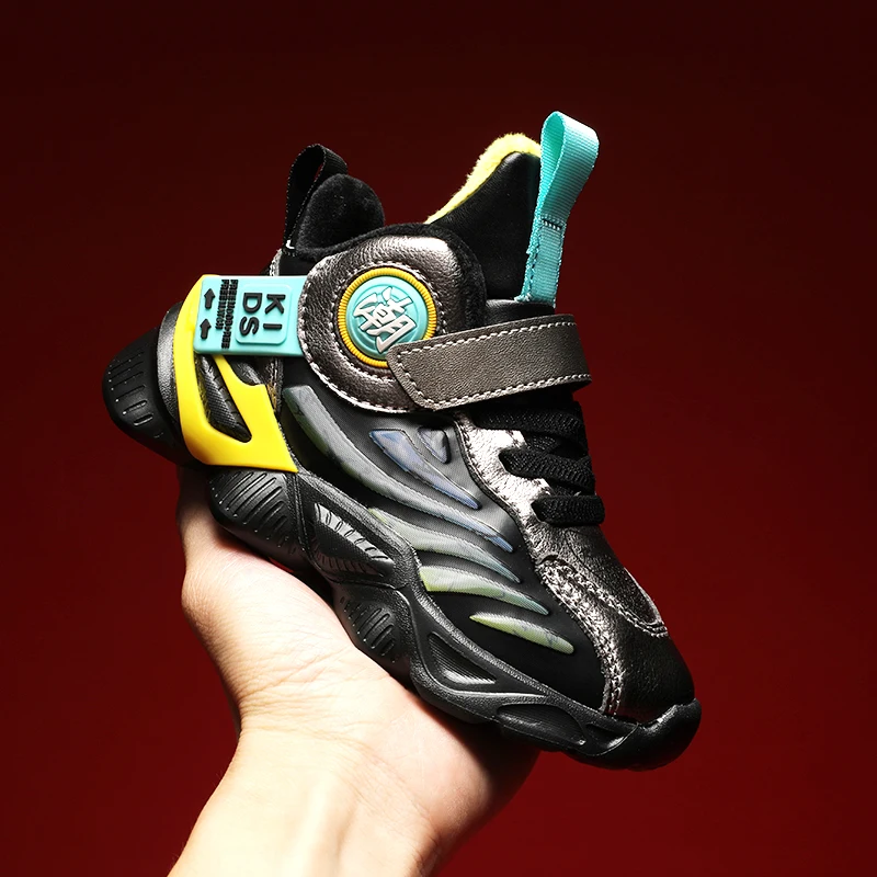 

2020 New Children Shoes Fashion Lightweight Soft Bottom Sneakers Boys Running Shoes High Quality Winter Boys Shoes