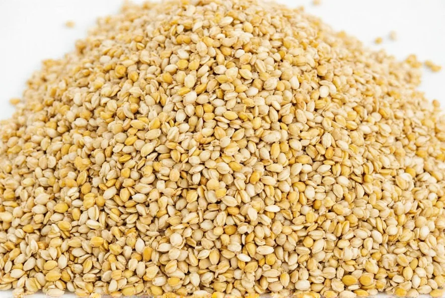Ancient jar with sesame seeds