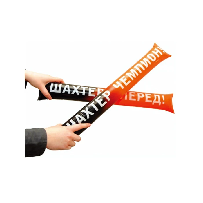 
inflatable noisemaker pom pom bang cheer up stick 