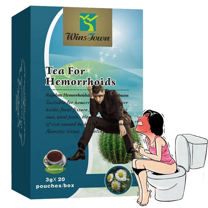 

Wins town Hemorrhoids green Tea bags custom wholesale organic Natural Herbal Private label Tea for instant