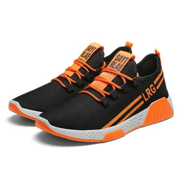 

Stock sport shoes mesh cool sneaker running breathable sport shoes men