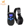 Amazon hot sell 300m remote control electric dog shock collar with 4 training modes, rechargeable waterproof training dog collar