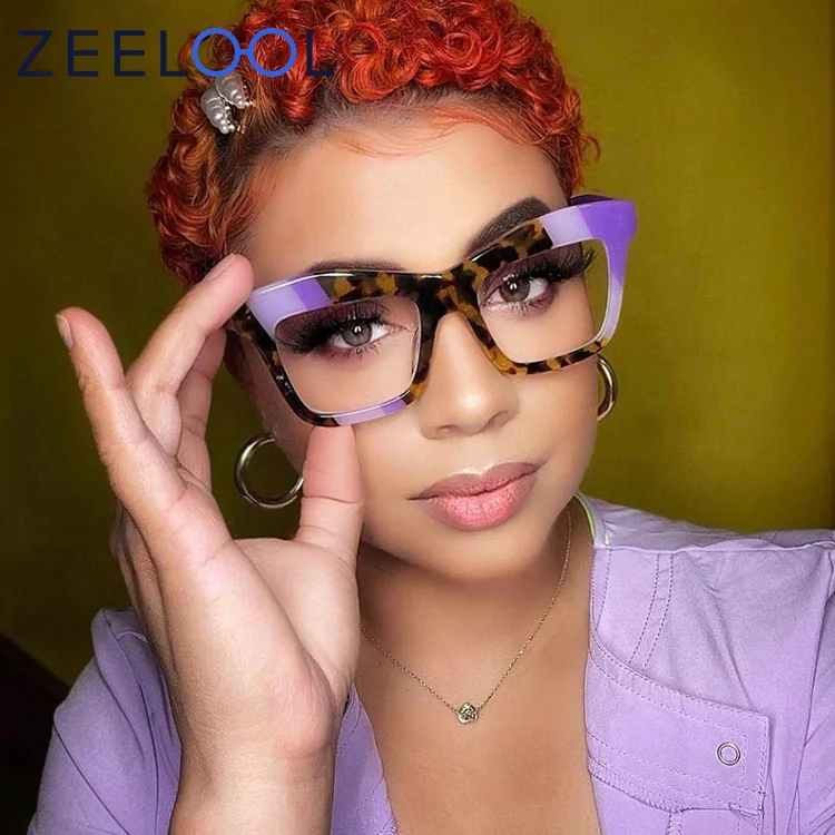 

New Design Party Decorative Acetate Multi Colors Tortoise Eyeglasses Frame Quality Eyewear