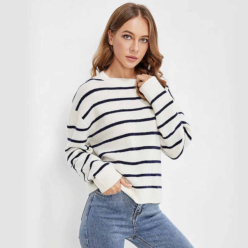 

Sin is new sweater female autumn loose outer wear lazy wind sweater knit tops