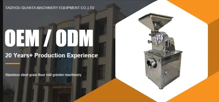 Stainless Steel Grain Flour Mill Grinder Machinery - Buy Grain Grinder