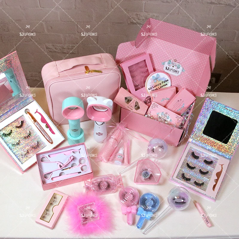 

Custom Eyelash Box For Mink/Silk Lashes Private Label Lashes With Custom Eyelash Packaging