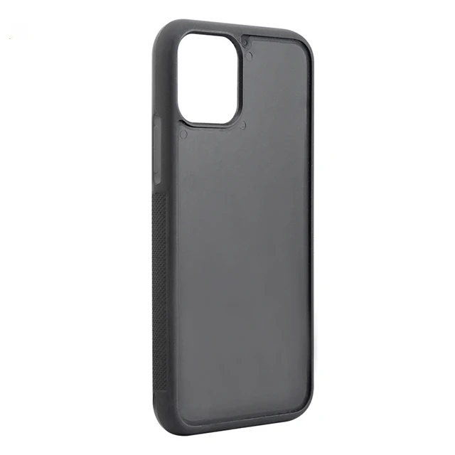 

For Apple iPhone11 6.1 two-in-one tpu+pc material black protection case