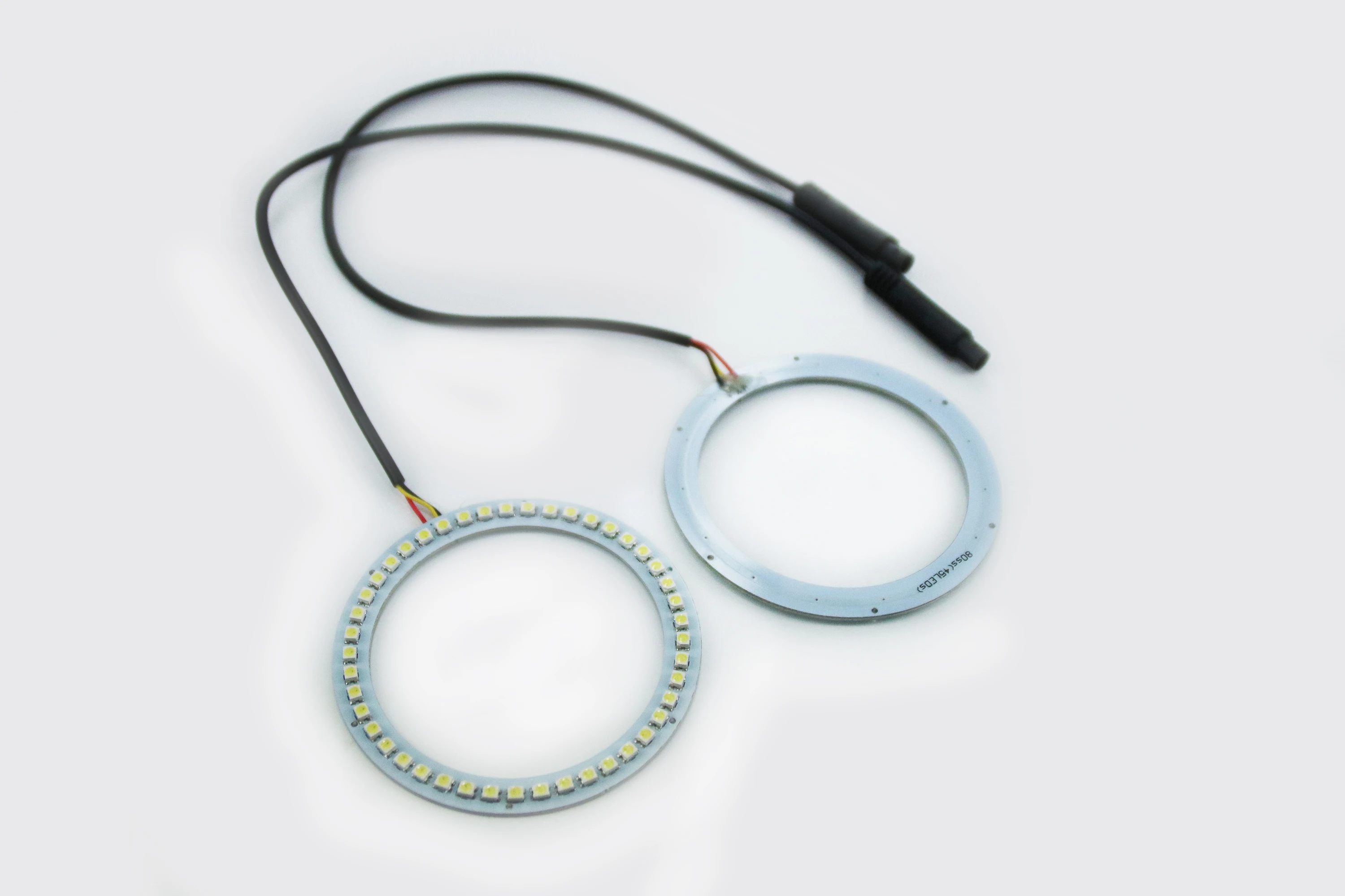 Led Cotton Switchback Angel Eyes Full Round Circle Halo White Yellow 2