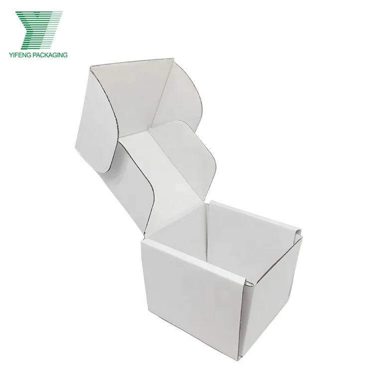 

Cheap Custom Logo Printed White Corrugated Paper Shipping Boxes Mailer Box