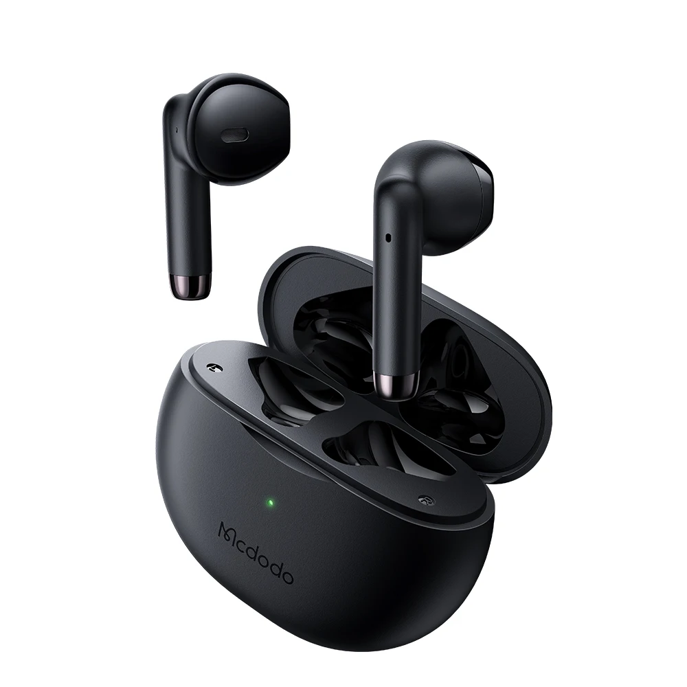 

True Wireless Noise Cancelling Earbuds Compatible with Apple Android Built-in Microphone IPX4 Rating Sweat Resistant Earphone