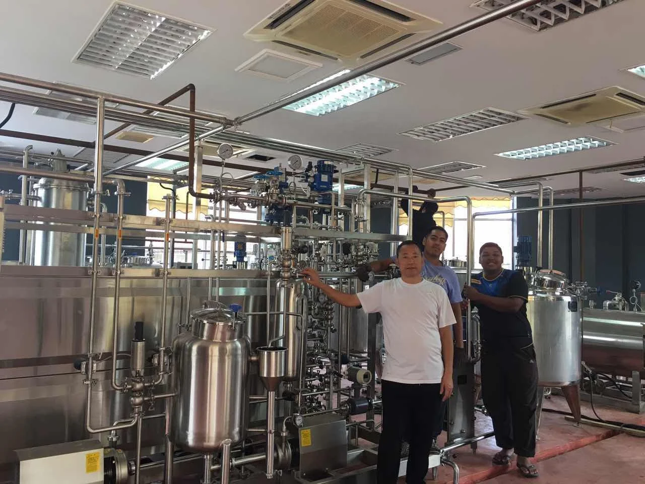 Tubular UHT  Milk Pasteurizer