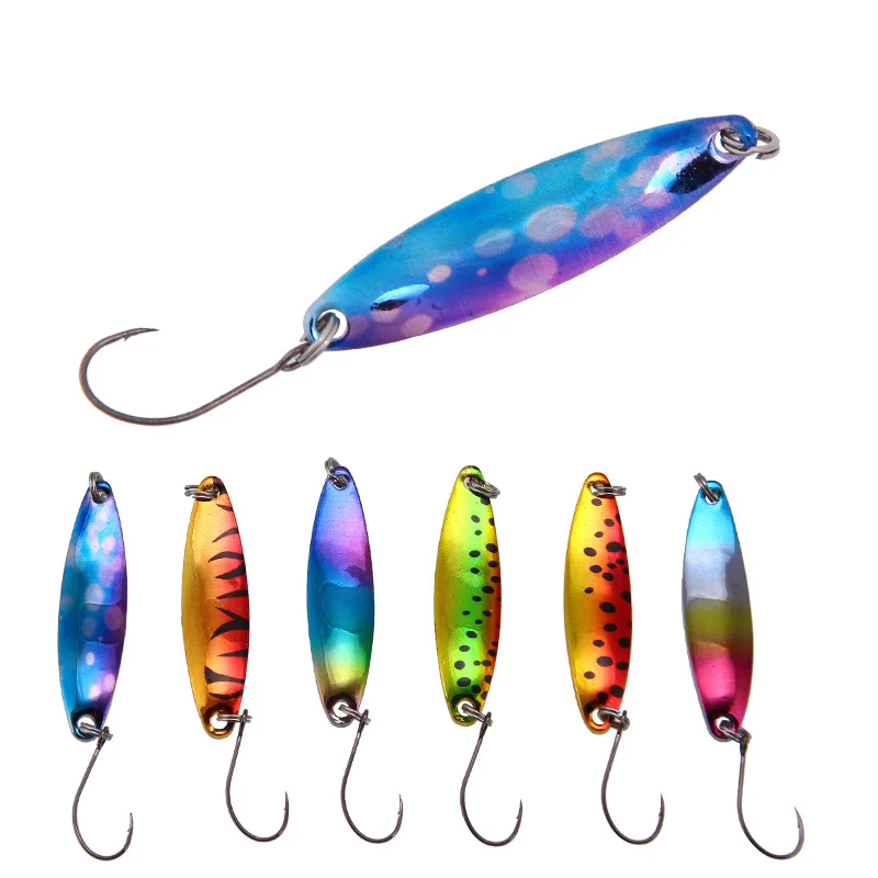 

Cheap 4cm 3.5g Horse Mouth Sequin Bait Jig Fishing Lure Metal, 6 colors