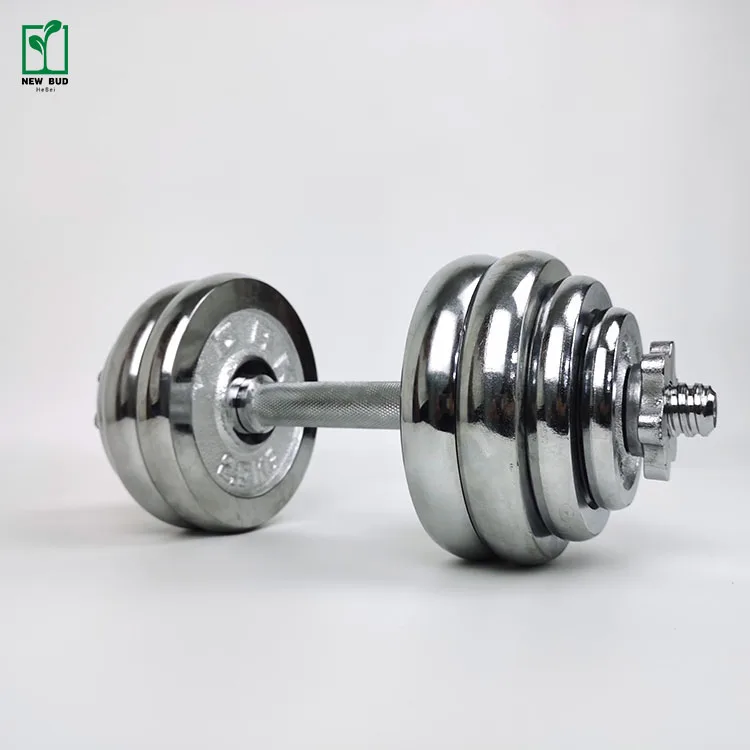 

Weight Lifting Adjustable Cast Iron Chrome Dumbbell Set