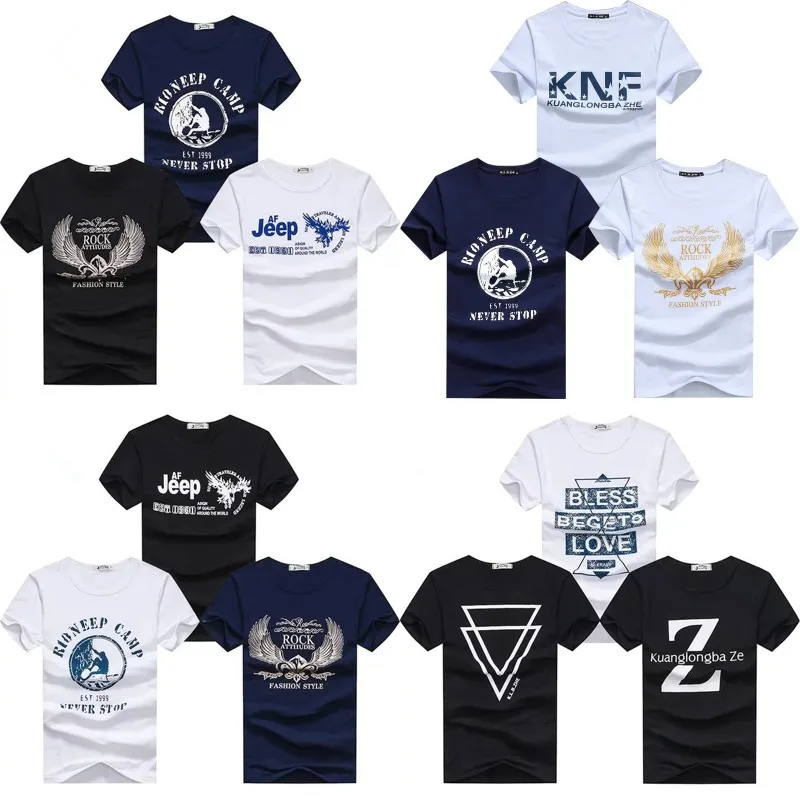 

100% cotton men's round neck t-shirt inventory new design fashion printing men's t-shirt high quality men's t-shirt
