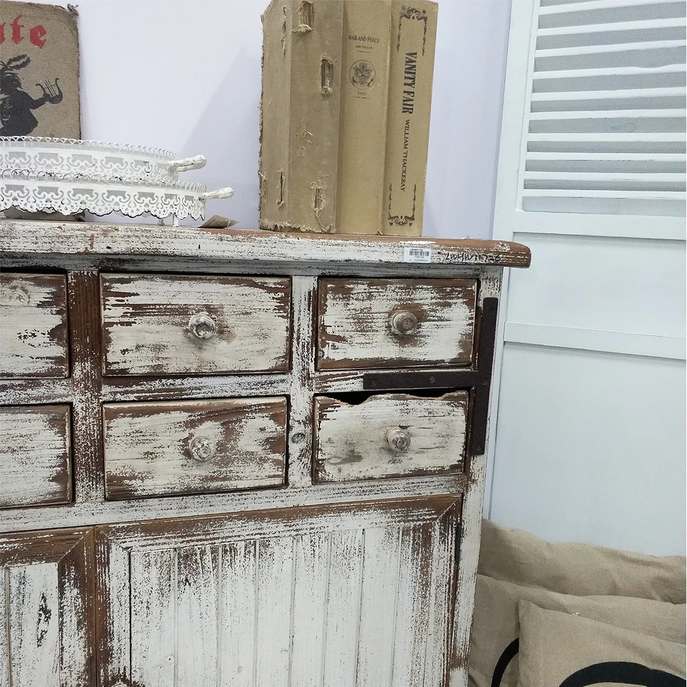 Luckywind-mueble Vintage Francés Shabby Chic,Mueble De Madera,Diseños