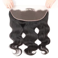 

Lsy Factory Vendor Cheap Lace Frontal And Closure Ear to Ear Body Wave Human Hair, 13*4 Frontal Virgin Hair Lace Closure